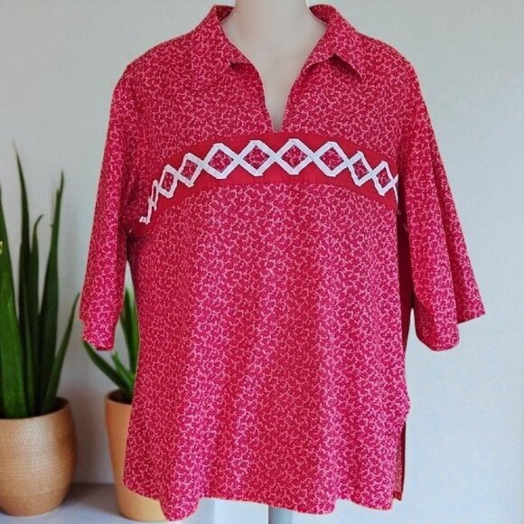 Vintage Spocogee's Native Earthttone Fashions top - Picture 1 of 11